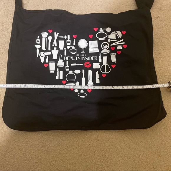 Sephora Black Tote with Heart and Beauty Icons - Picture 7 of 7